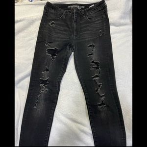 American eagle ripped jeans